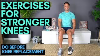 Exercises To Do Before Knee Replacement Surgery - Knee Strengthening for Seniors