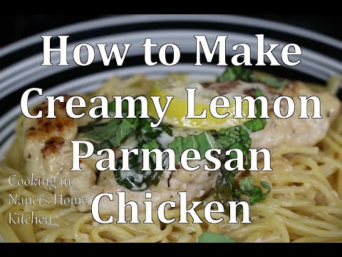 Creamy Lemon Parmesan Chicken Casserole