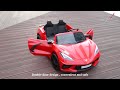 corvette c8 electric car for kids zoom toys