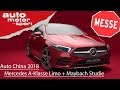 Mercedes A-Klasse Limousine und Maybach Studie – Auto China Peking 2018| auto motor und sport