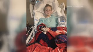 Young boy hurt in Davie County sledding accident