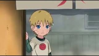 Moment naruto kecil sedih