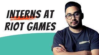 The First Ever Intern at Riot Games [Paul Bellezza]