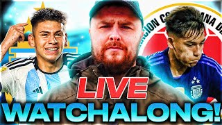 Argentina v Colombia LIVE SOUTH AMERICAN CHAMPIONSHIP 2025 WATCHALONG!