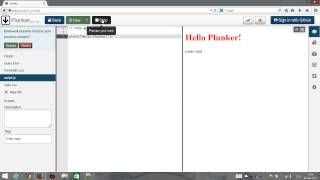 Plunker tutorial