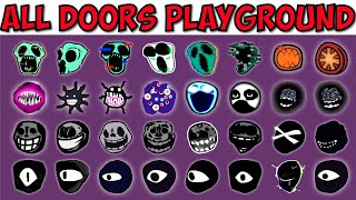 FNF Character Test | Gameplay VS My Playground | ALL DOORS Test