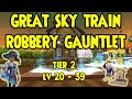 Wizard101: 🤠GREAT SKY TRAIN ROBBERY GAUNTLET - TIER 2 (LV 20 - 39)🤠