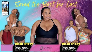 Cupshe Plus Size Try-On Haul⎮Black Friday Blowout Deals Up to 85% OFF!! BEST Plus Size Swimwear!