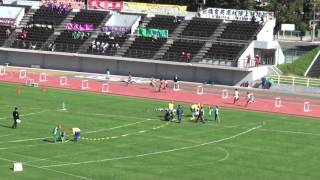 2015 関東高校新人陸上 男子400mH予選2組