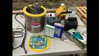 Stabilize Hardening Gemstones with Vacuum, How to, DIY￼