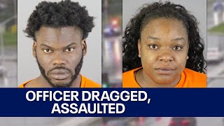 Brookfield police officer dragged, assaulted; 2 charged | FOX6 News Milwaukee