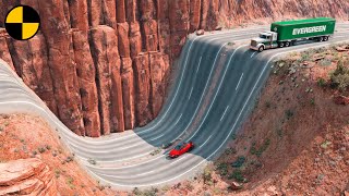 Cars vs Deep Road 😱 BeamNG.Drive