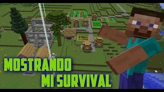 Mostrando mi survival!