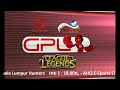 gpl 2013 spring season weeks 11