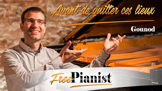 Avant de quitter ces lieux - KARAOKE / PIANO ACCOMPANIMENT - Faust - Gounod