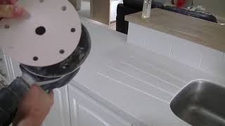 How To Re-sand A Corian Benchtop