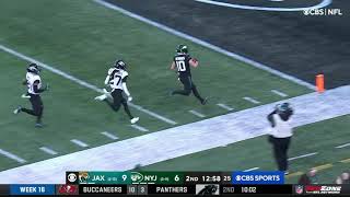 Braxton Berrios 103 Yard Kick Return TD vs. Jaguars