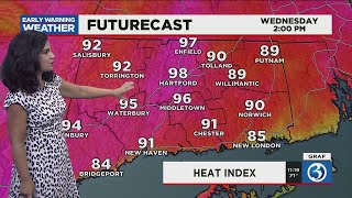 FORECAST: Heat \u0026 humidity are expected to rise to dangerous levels this week