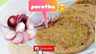 onion🧅 paratha/ఇలాంటి రెసిపీతో లాంచ్ బాక్స్ చిటికెలో తయారు/super hit lunch box recipe onion paratha