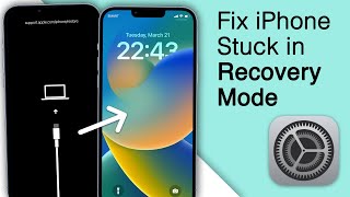 Fix iPhone Stuck/Won't Restore in Recovery Mode! [4 Methods]