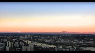 LIVE: Sunset over Portland