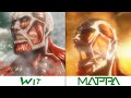 Wit Studio VS MAPPA Titans - Attack on Titan 4 Season