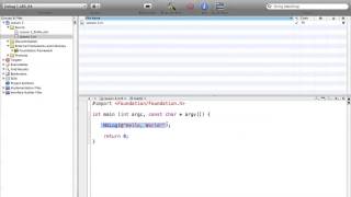 Objective C Programming Tutorials | Xcode's Default Program
