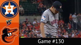 Astros VS Orioles Condensed Game 8/25/24