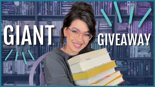 GIANT GIVEAWAY (12 BOOKS!) | now closed