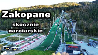 Zakopane - skocznie narciarskie z drona, Wielka Krokiew