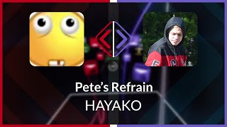 Beat Saber | Leva | HAYAKO - Pete's Refrain [Expert] (BL #1) | A 70.86%