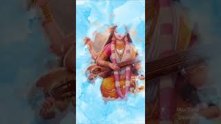 ହନ୍ସ ବାହିନୀ ମା ତୁହି...🙏🌹 ll Jay maa Saraswati #happysaraswatipuja#4k full screen status #shorts