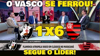 FLAMENGO ATROPELOU! VASCO 1x6 FLAMENGO "SEGUE O LÍDER" GOLEADA HISTÓRICA!