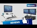 Fellowes Lotus Sit Stand Workstation