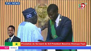 President Tinubu Attends Inauguration Ceremony Of Faye