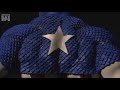 unboxing marvel comics captain america 1 10 art scale iron studios