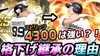 パHR王“ラオウ“こと杉本裕太郎‼︎弱体化されてもマジで強すぎる件wパワヒで打率10割なんて楽勝だよなあ？【プロスピA】