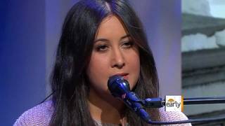 Vanessa Carlton sings her hit song A Thousand Miles