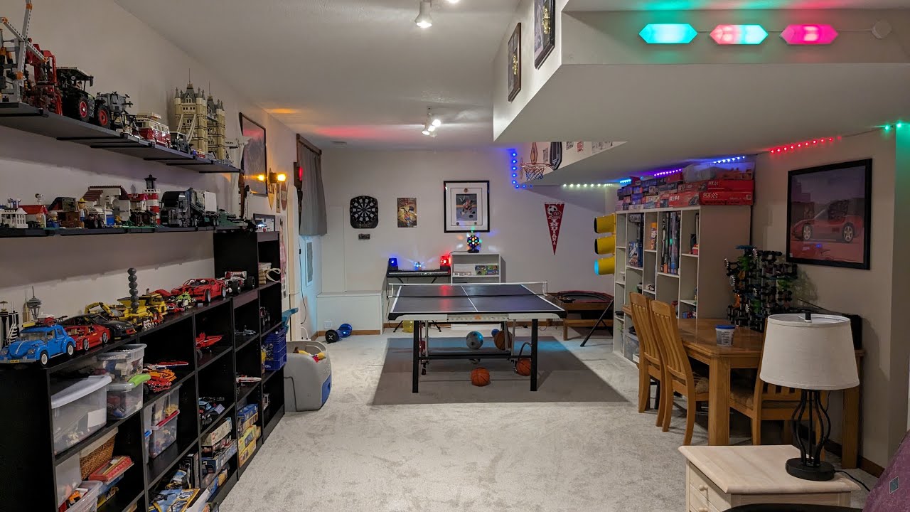 Basement Tour Finished Youtube