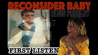 FIRST TIME HEARING Elvis Presley - Reconsider Baby | REACTION (InAVeeCoop Reacts)