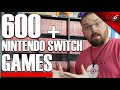 600+ Nintendo Switch Physical Game Collection! My Favorites and Some History of My Collection!