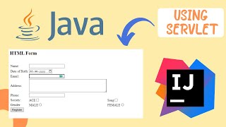 Submit Form to Servlet | How to fetch data of form using servlet - Servlet & JSP #2