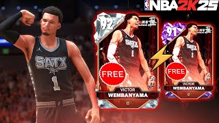 FREE EVO DIAMOND VICTOR WEMBANYAMA COMING IN SEASON 5… BUT WILL HE ACTUALLY BE GOOD? NBA 2K25 MyTEAM