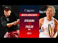 Rybakina vs Paolini R64 Match Highlights #IBI23