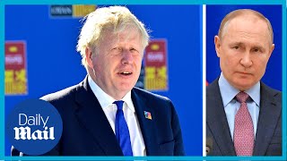 Boris Johnson: Putin is getting 'more NATO' with Sweden and Finland