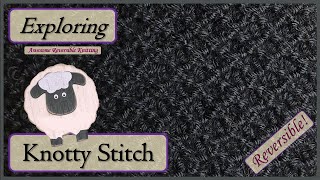 Firm, kernelled texture 🐑 Learn efficient knitting techniques!