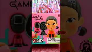 ASMR UNBOXING Squid Game BLIND BOX Review🦑❤️#shorts #asmr #squidgame #squidgame2 #trending #fyp