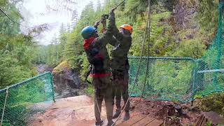 കാനഡയിലെ കൊടുംകാട്ടിൽ ഒരു ZIPLINE EXPERIENCE #westcoastwildadventures