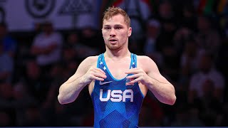 Spencer Lee's First Match At The World Olympic Qualifier