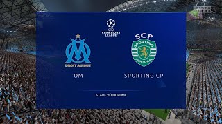 Marseille vs Sporting CP | UEFA Champions League 4th October 2022 Full Match | PS5